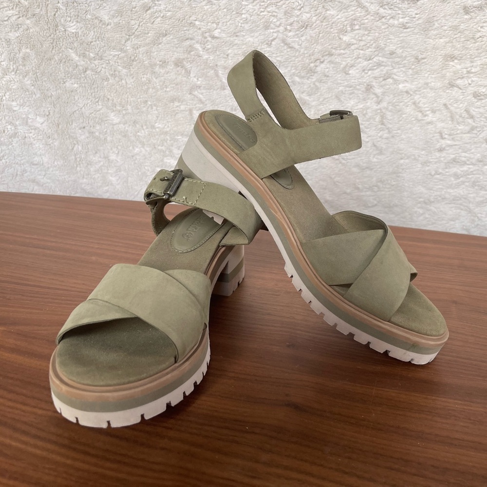 Timberland Women's Olive Green Sandals